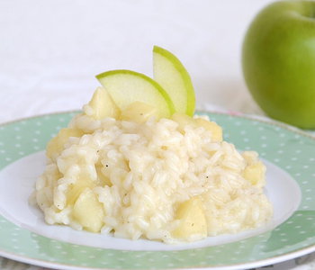 risotto alle mele