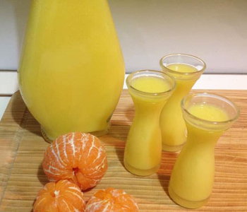 crema di liquore al mandarino