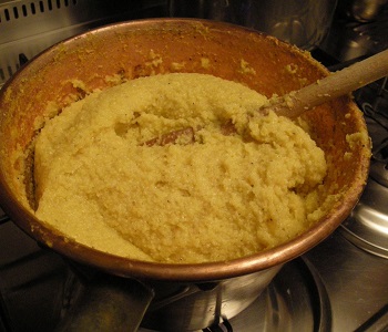 polenta ricetta base